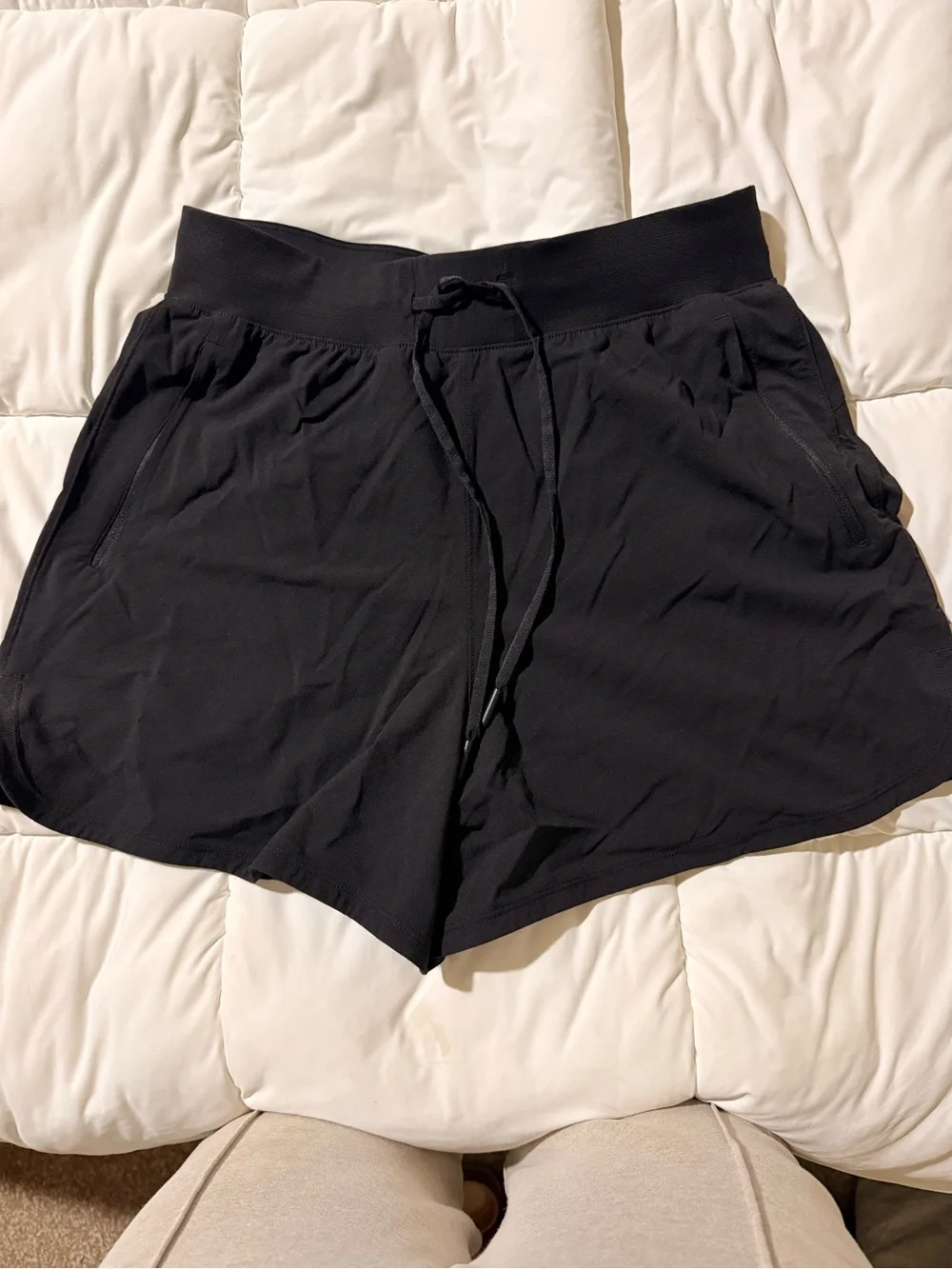 lululemon athletica Black Athletic Drawstring Shorts
